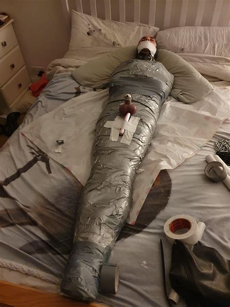 cling wrap bondage